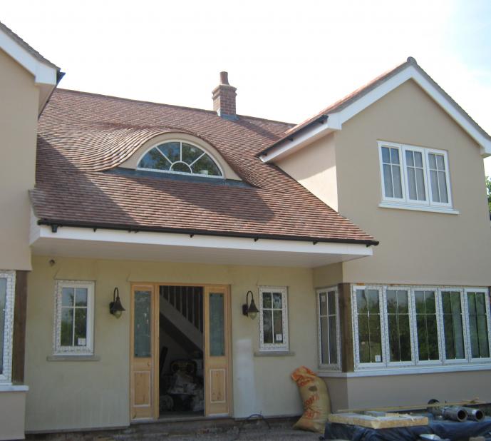 Executive style large house extension.